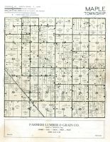 Maple Township, Dodge County 1952